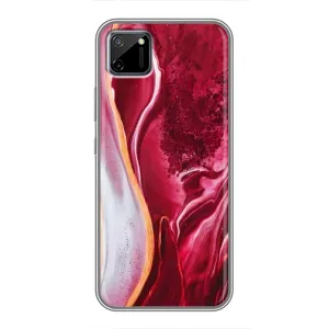 Чохол з принтом «Мрамор червоний» для Realme C11
