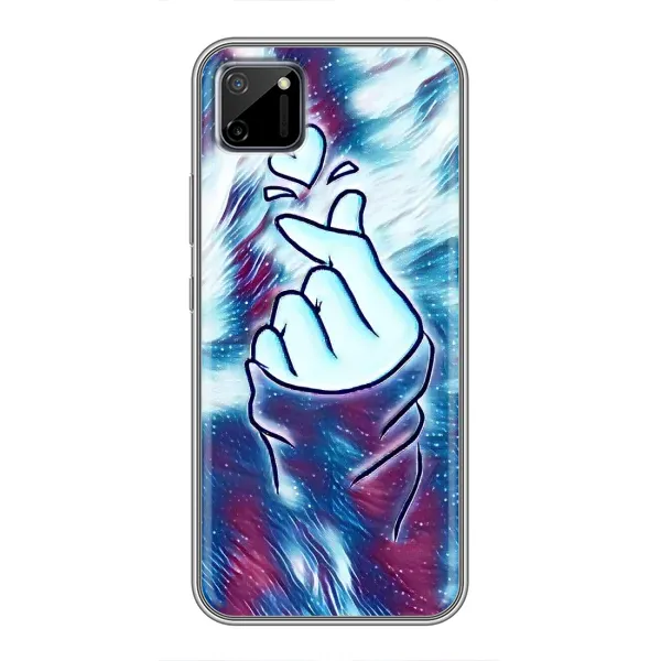 Чехол с принтом «Радужное сердце» для Realme C11 Чехол с принтом «Радужное сердце» для Realme C11