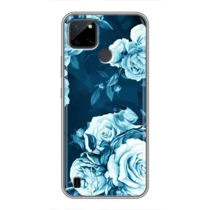 Чехлы (ART) Цветы на Realme C12 (VPrint) (Блактині бутони)