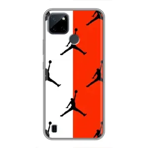 Чехлы для Realme C12 - с картинкой JORDAN (AlphaPrint) (Лого Джордан)