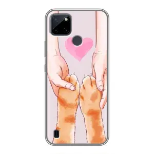 Чохол на РеалМе Ц12 з Котиками (VPrint)