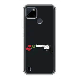 Чехлы (ART) Цветы на Realme C12 (VPrint) (Неочікувані квіти)