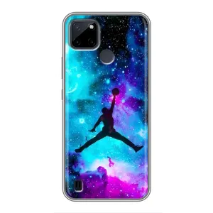 Чехлы для Realme C12 - с картинкой JORDAN (AlphaPrint) (Яркий Джордан)