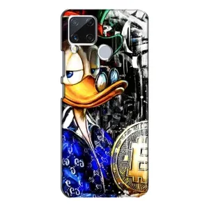 Чехлы для Реалми С15 - Scrooge MagDag (PREMIUMPrint) (Биткойн Скрудж)