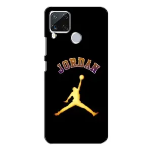 Чехлы для Realme C15 - с картинкой JORDAN (AlphaPrint) (Jordan Gold)
