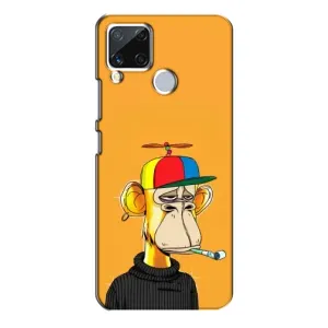 Чохли з Мавпами NFT для Realme C15 (AlphaPrint) (Нудна мавпа NFT)