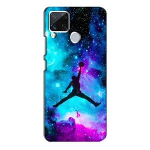 Чехлы для Realme C15 - с картинкой JORDAN (AlphaPrint) (Яркий Джордан)