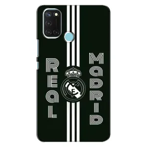 ФК Реал Мадрид чохли для Realme C17 (AlphaPrint) (чорно білий Реал)