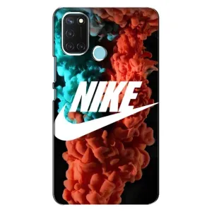 Чохол для Realme C17 - з принтом Найк (AlphaPrint) (Димчастий найк)