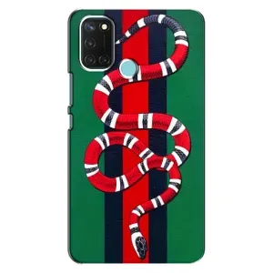 Чехлы ГУЧЧИ для Реалми С17 (AlphaPrint) (Gucci змия)