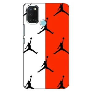Чохли для Realme C17 - з картинкою JORDAN (AlphaPrint) (Лого Джордан)
