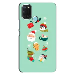 Новогодние Чехлы для Реалми С17 (VPrint)