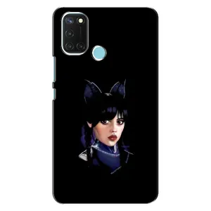 Чохли Венсдей на Realme C17 Уенсдей (AlphaPrint) (серйозна Венздей)