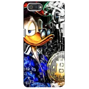 Чехлы для Реалми С2 - Scrooge MagDag (PREMIUMPrint) (Биткойн Скрудж)