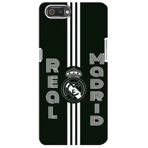 ФК Реал Мадрид чохли для Realme C2 (AlphaPrint) (чорно білий Реал)