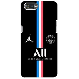 Чохли PSG для Realme C2 (AlphaPrint) (футболка ПСЖ)