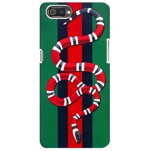 Чехлы ГУЧЧИ для Реалми С2 (AlphaPrint) (Gucci змия)