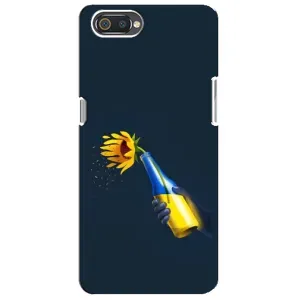 Чохол для Патріота України Realme C2 - (AlphaPrint) (Коктель молотова)