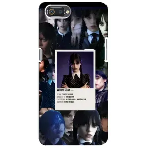 Чохли Венсдей на Realme C2 Уенсдей (AlphaPrint) (колаж Венздей)