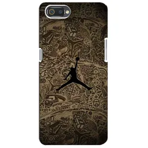 Чехлы для Realme C2 - с картинкой JORDAN (AlphaPrint) (Logo Jordan)
