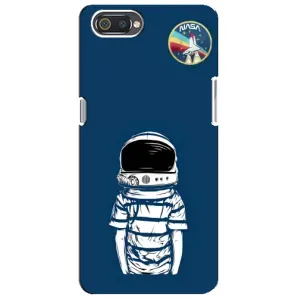 Чохол NASA для Realme C2 (AlphaPrint) (Хлопчик в шоломі)
