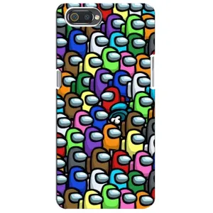 Чехол Амонг Ас для Realme C2 (AlphaPrint) (Убит)
