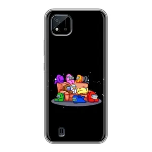 Чехол Амонг Ас для Realme C11 (2021) / C20 (AlphaPrint) (Амонг-ас)