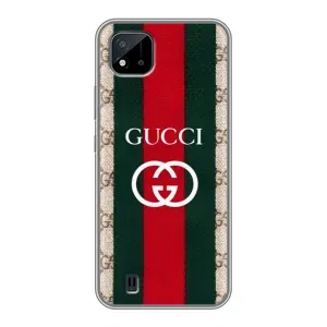 Чехлы ГУЧЧИ для Реалми С11 (2021) / С20 (AlphaPrint) (Gucci дизайн)