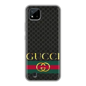 Чехлы ГУЧЧИ для Реалми С11 (2021) / С20 (AlphaPrint) (Gucci оригинал)