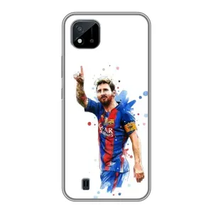 Чехлы Месси для Realme C11 (2021) / C20 (AlphaPrint) (Лео Месси)