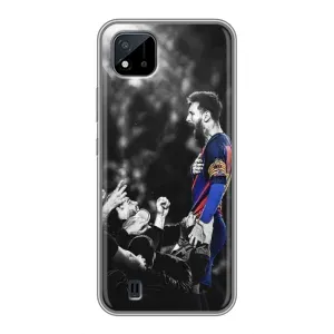 Чехлы Месси для Realme C11 (2021) / C20 (AlphaPrint) (Lionel Messi)