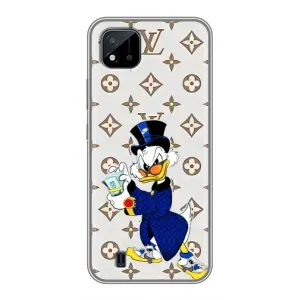 Чехлы для Realme C11 (2021) / C20 - Скрудж МакДак Louis Vuitton (PREMIUMPrint) (Макдак на стиле)