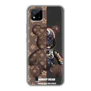 Крутые Чехлы Луи Виттон для Realme C11 (2021) / C20 (AlphaPrint) (Медведь Луи Витон)
