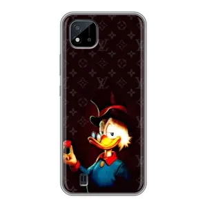 Чехлы для Realme C11 (2021) / C20 - Скрудж МакДак Louis Vuitton (PREMIUMPrint) (Скрудж с бриллиантом)