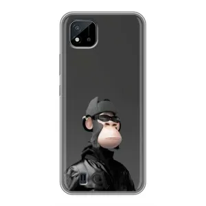 Чехлы с Обезьянами NFT для Realme C11 (2021) / C20 (AlphaPrint) (стильная обезьяна NFT)