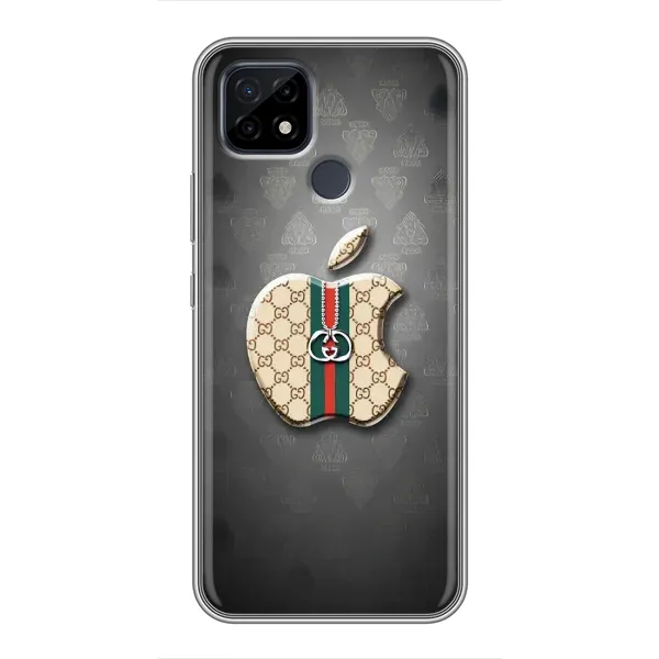 Чехол с принтом «Apple gucci» для Realme C21