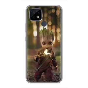 Чехол с принтом «I am Groot» для Realme C21