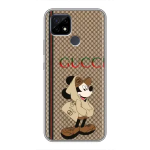 Чехлы ГУЧЧИ для Реалми С21 (AlphaPrint) (Mickey GUCCI)