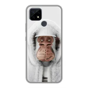Чохли з Мавпами NFT для Realme C21 (AlphaPrint) (мавпа NFT в тату)