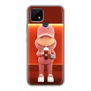 Круті Чохли Луі Віттон для Realme C21 (AlphaPrint) (З Кавою)