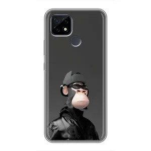 Чохли з Мавпами NFT для Realme C21 (AlphaPrint) (стильна мавпа NFT)