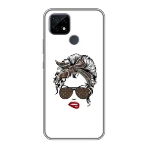 Чохли Луі Вітон для Realme C21 (AlphaPrint - LOUIS VUITTON) (стильна з луі вітон)