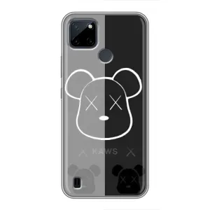 Чохли для Realme C21Y - Bearbrick Louis Vuitton (PREMIUMPrint) (БеарБрік очі)