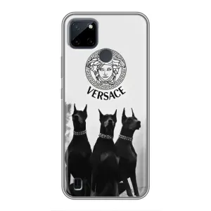 Чохли VERSACE для РеалМі С21У (PREMIUMPrint) (Доберман Версаче)