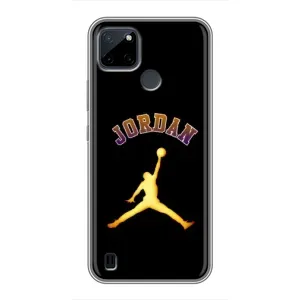 Чохли для Realme C21Y - з картинкою JORDAN (AlphaPrint) (Jordan Gold)
