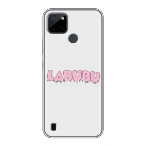 Чехол с Лабубу на Realme C21Y (Лого Лабубу)