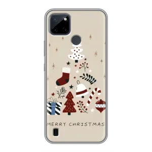 Різдвяні Чохли для Realme C21Y (VPrint) (Merry Christmas)