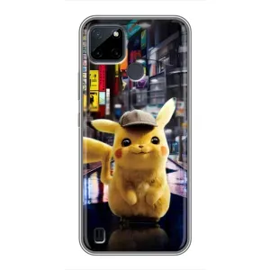 Чохли з крутими принтами для Realme C21Y - (PREMIUMPrint) (Пикачу)