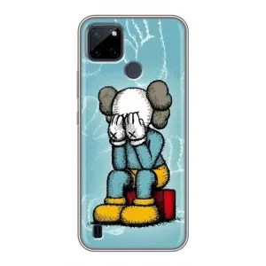 Чохли для Realme C21Y - Bearbrick Louis Vuitton (PREMIUMPrint) (Плач Bearbrick)