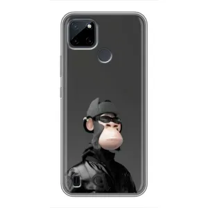 Чехлы с Обезьянами NFT для Realme C21Y (AlphaPrint) (стильная обезьяна NFT)